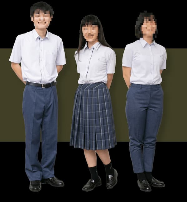 大阪国際高校の夏服